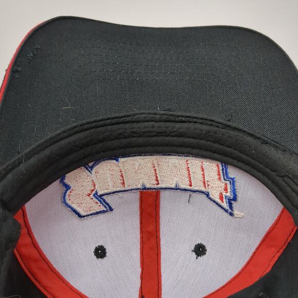 Summit Racing Equipment U.S. Flag Strapback Baseball Cap Black One Size 6 Panel - Picture 8 of 9